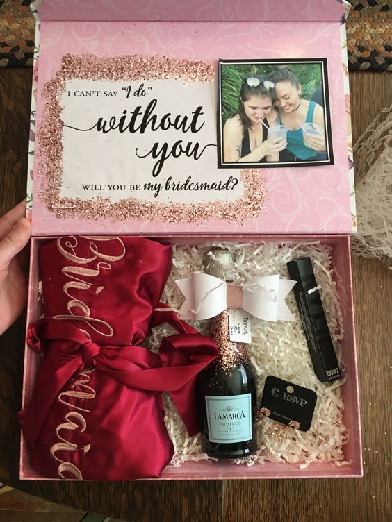 Bridesmaid Proposal Box DIY