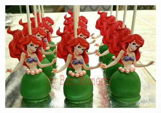 Ariel Cake Pop