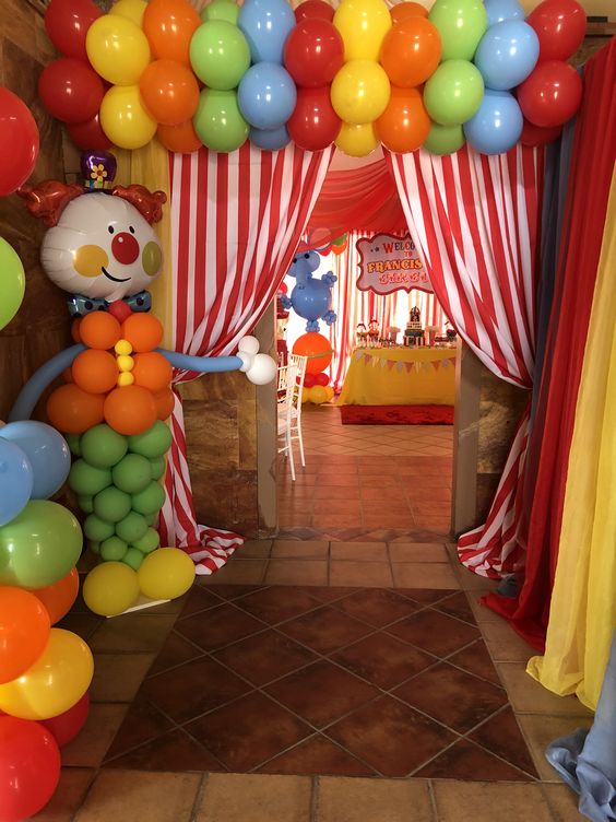 Circus Birthday Party Ideas Kids