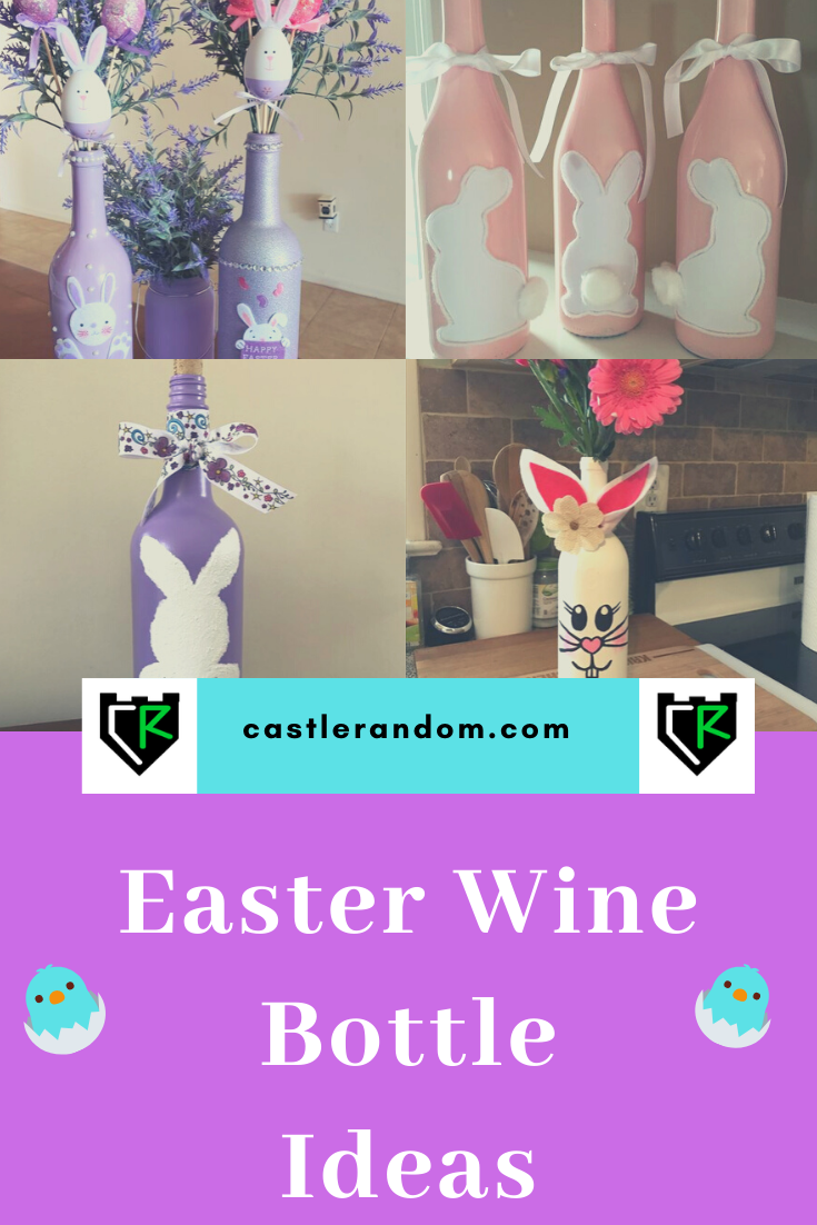 Easter Wine Bottle Crafts