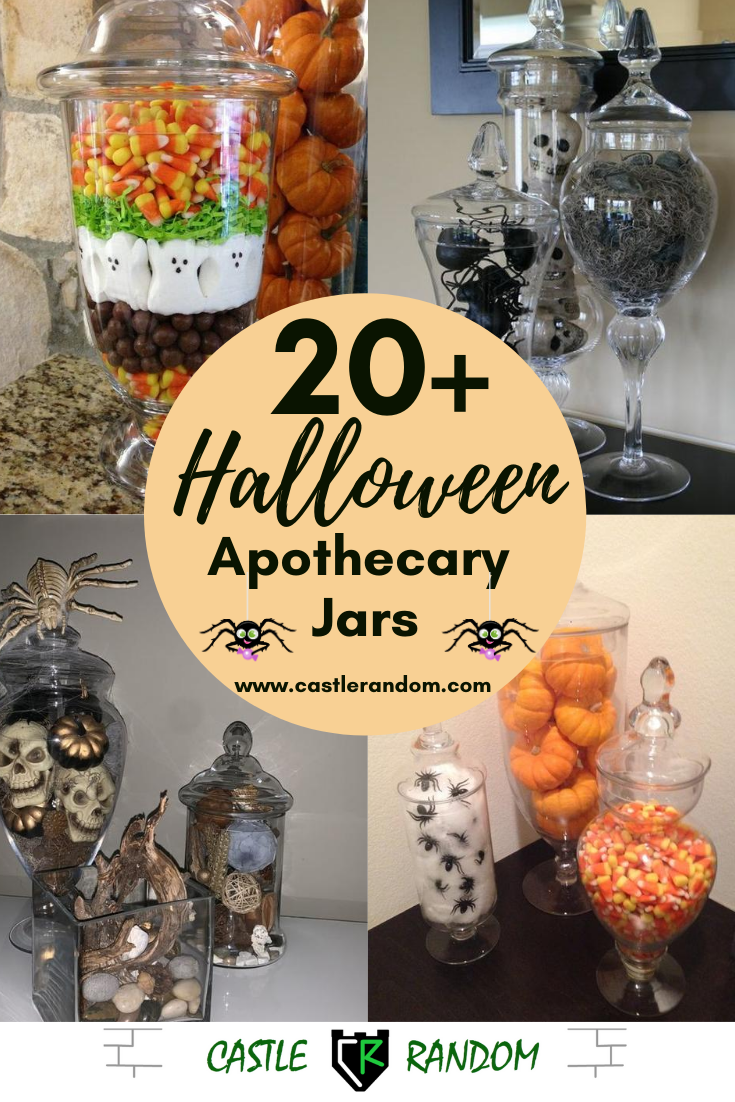 Halloween Apothecary Jars