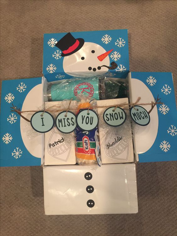 Snowman Care Package
