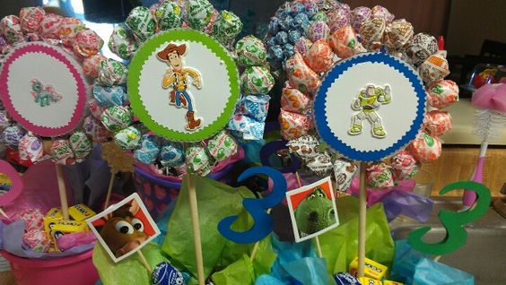 Toy story centerpieces