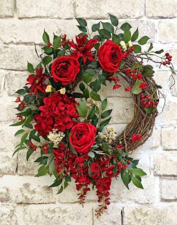 Valentines Day wreath