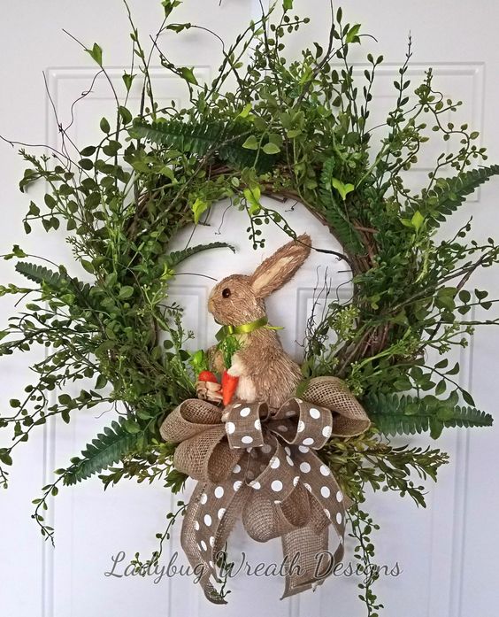 How to Make an Easter Wreath