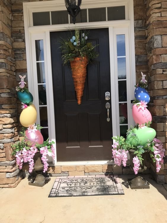 Easter Porch Decor