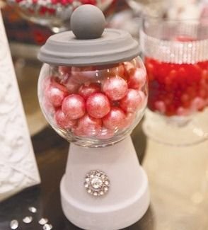 How to Make a Christmas Gumball Machine #christmascrafts 