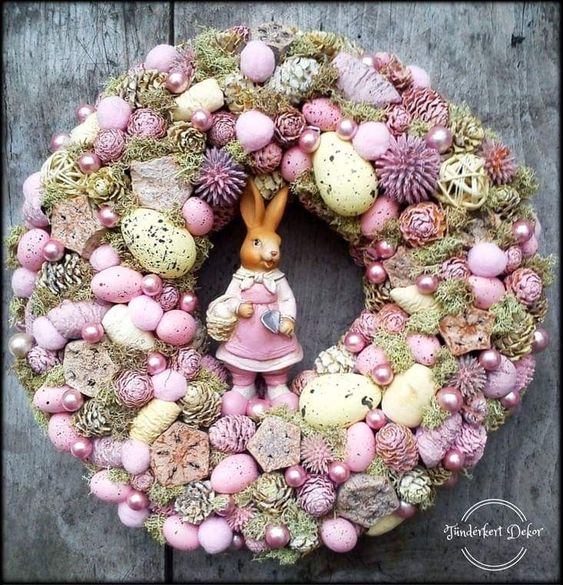 How to Make an Easter Wreath