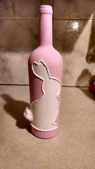 Easter Wine Bottle Crafts