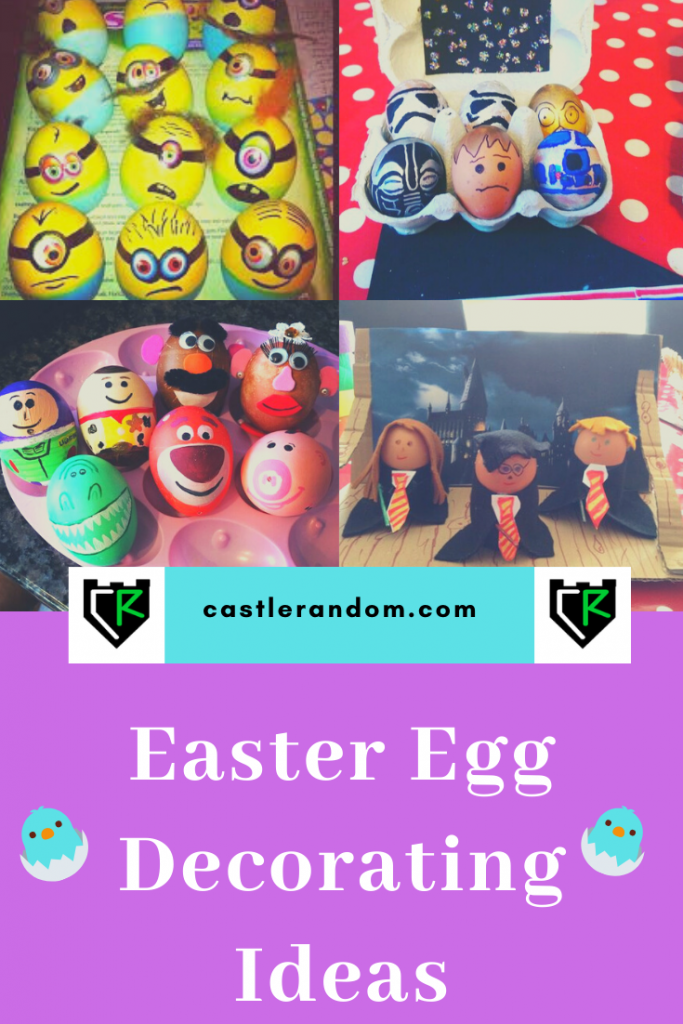 Egg Decorating Ideas for School - Castle Random