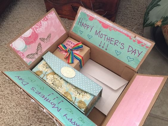 Mother's Day Care Package Box Decor (PDF) – Sunshine And Rainy Days