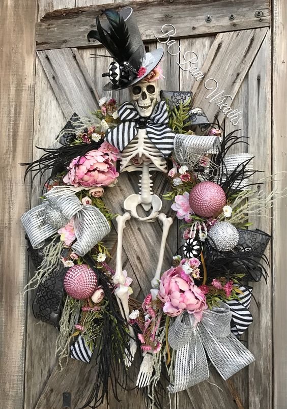 Halloween Wreaths for Front Door