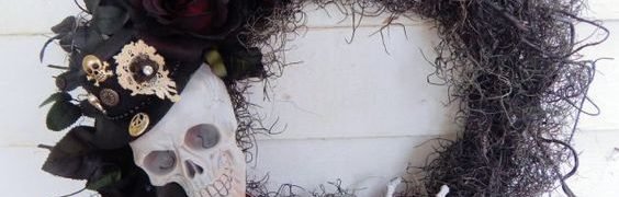 Halloween Wreaths for Front Door
