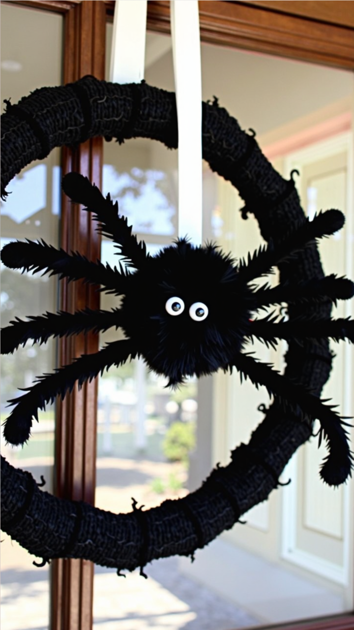 Halloween Wreaths for Front Door