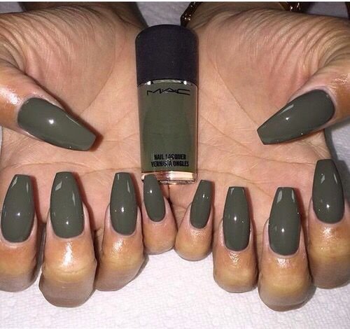 Fall Coffin Nails