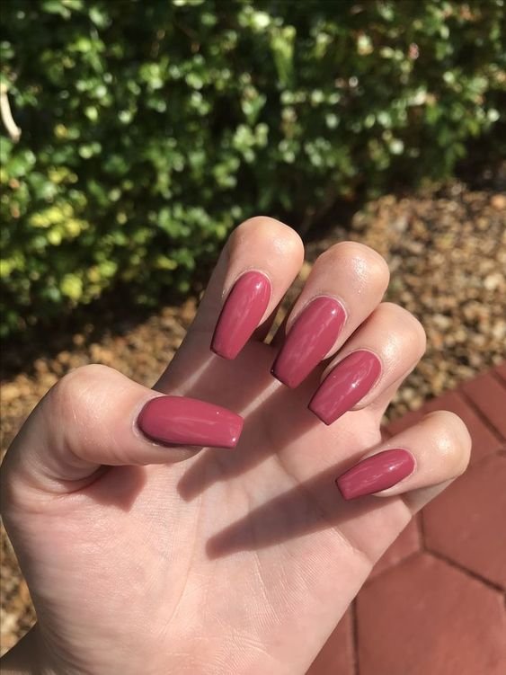 Fall Coffin Nails