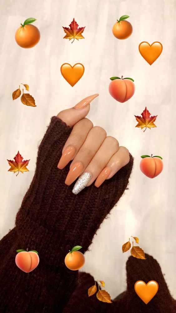 Fall Coffin Nails