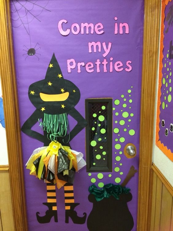 Halloween Classroom Door Ideas - Castle Random