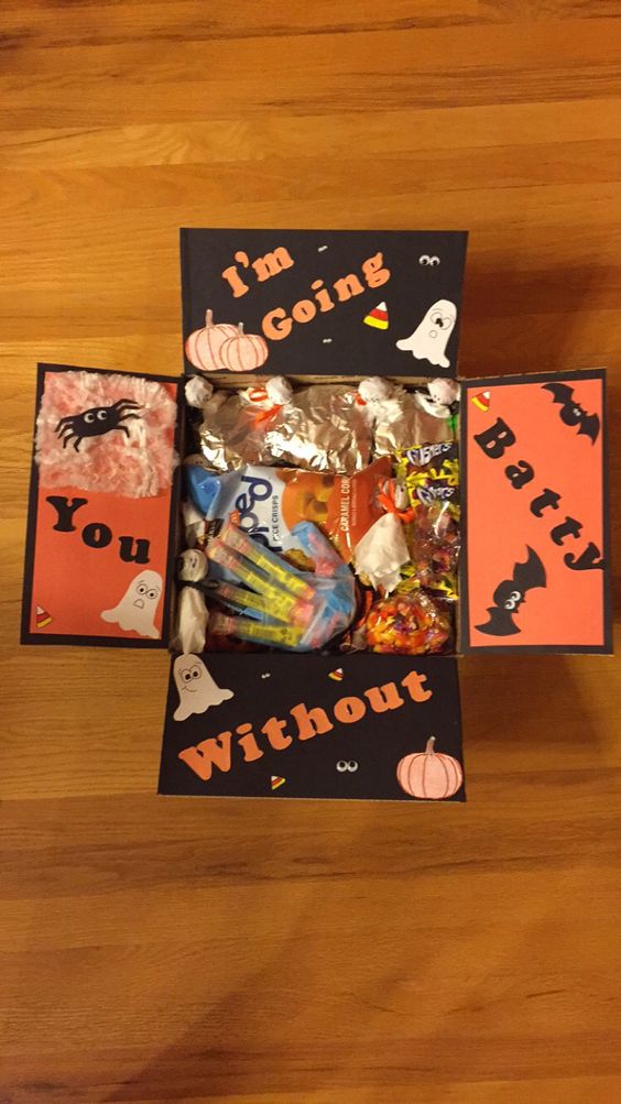 Halloween Gift Baskets for Boyfriend