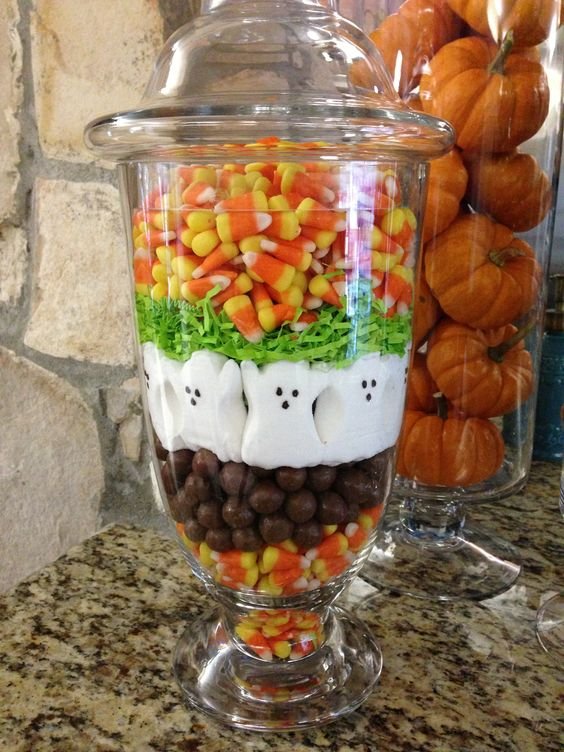 Halloween Apothecary Jars - Castle Random