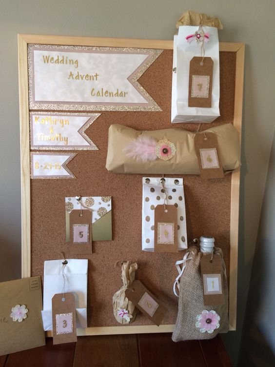 Wedding Advent Calendar Gift Ideas : Wedding Advent Calendar Gifts Castle Random