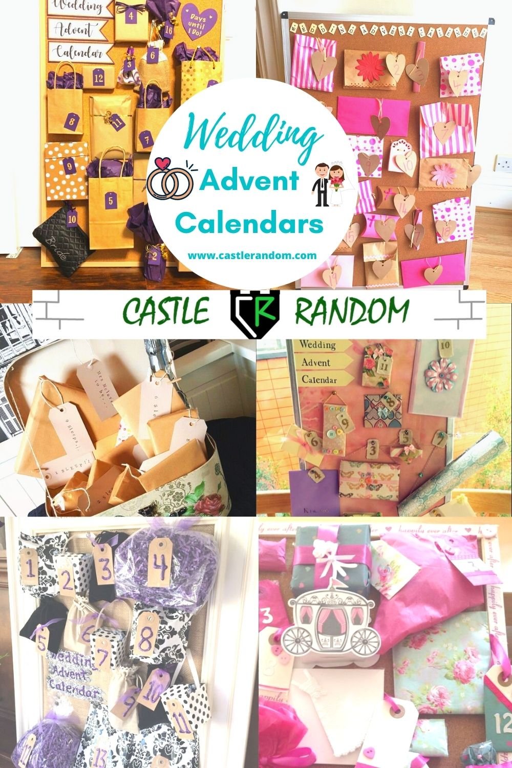 Wedding Advent Calendar Gifts Castle Random