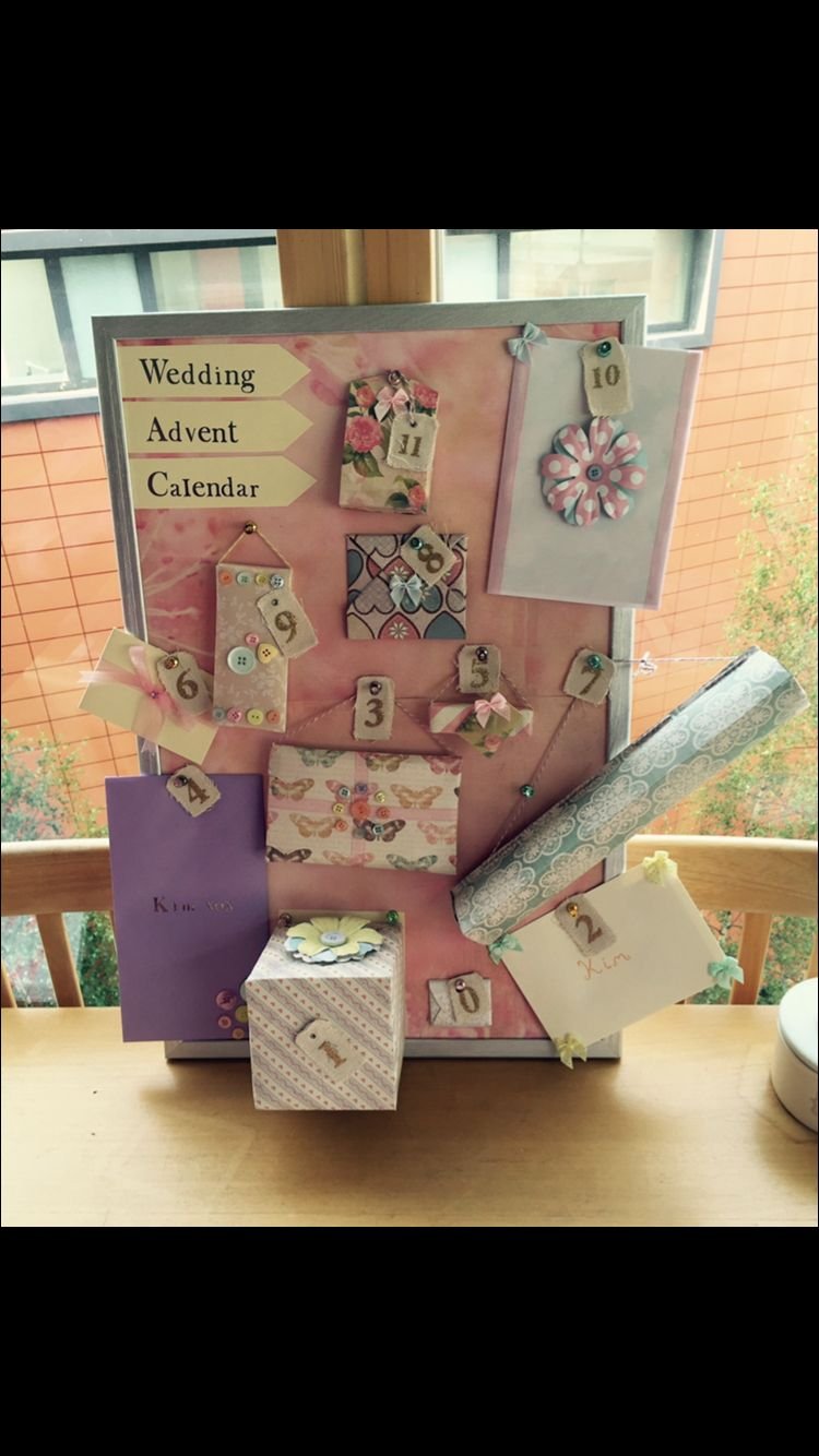 Wedding Advent Calendar Gifts Castle Random