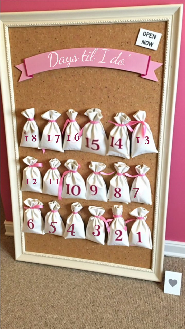 Wedding Advent Calendar Ideas