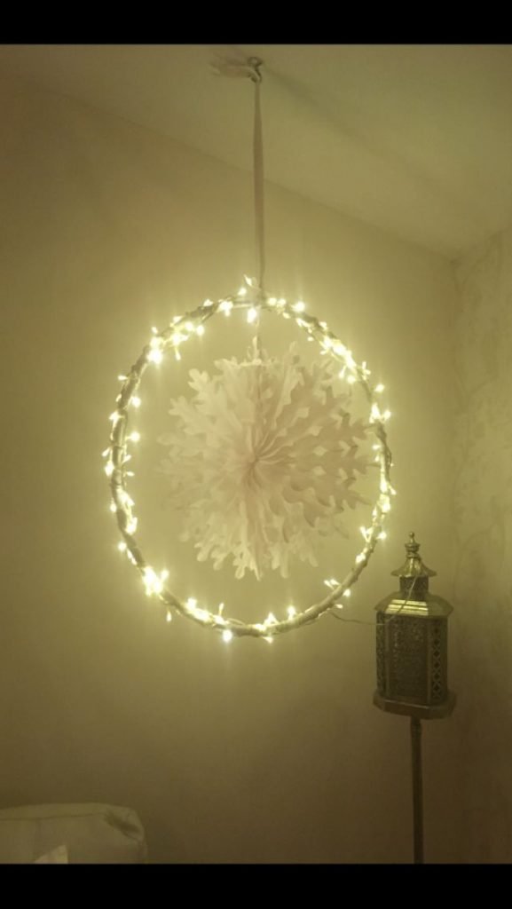 Christmas Hula Hoop Decorations - Castle Random