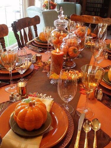 Thanksgiving Tablescapes Ideas