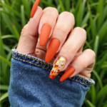 Fall Coffin Nails