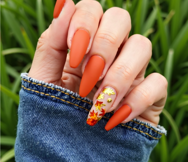 Fall Coffin Nails