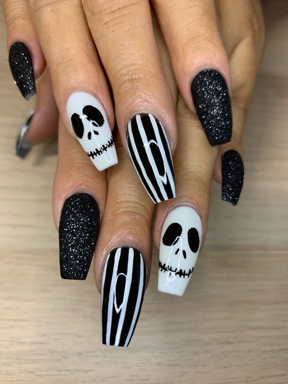 Fall Coffin Nails