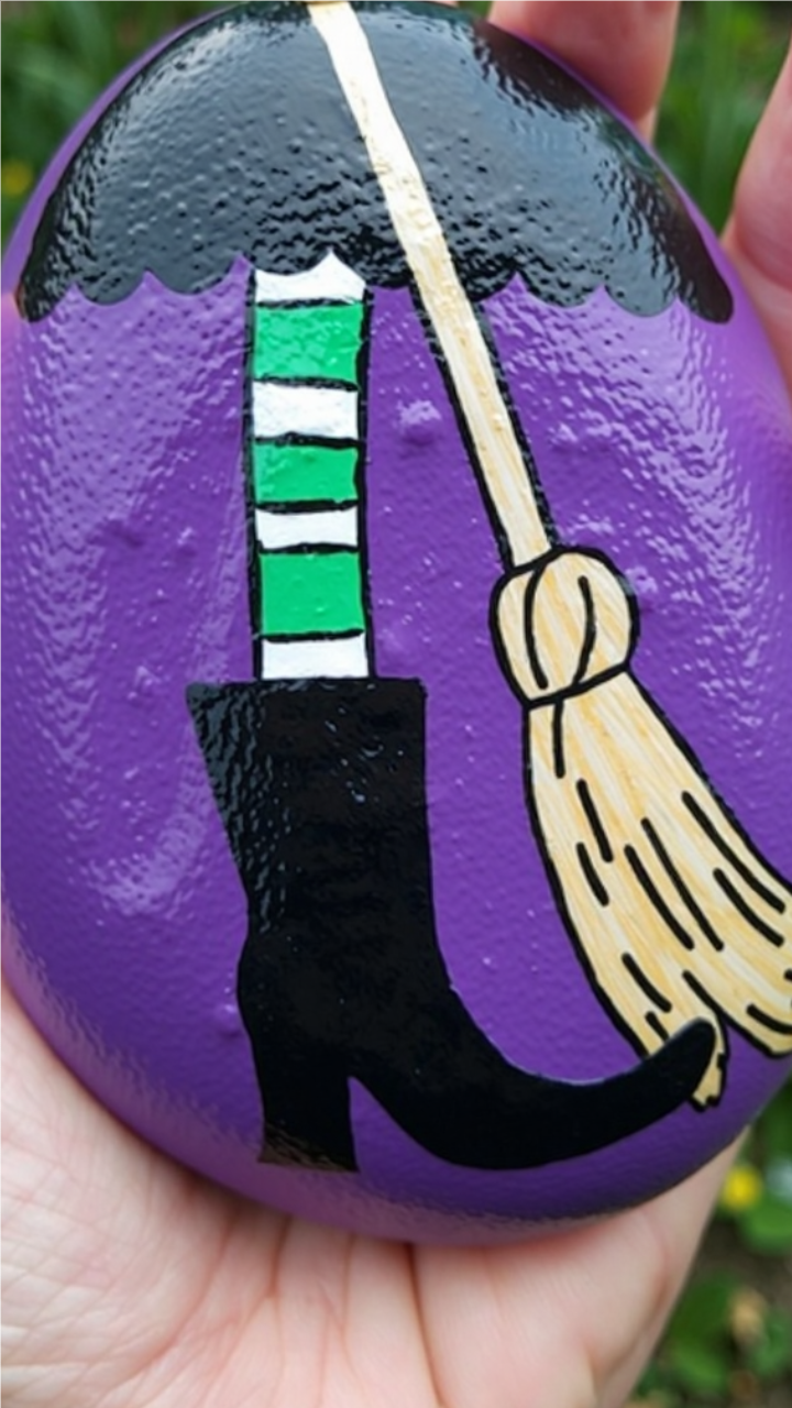 Halloween Painted Rocks