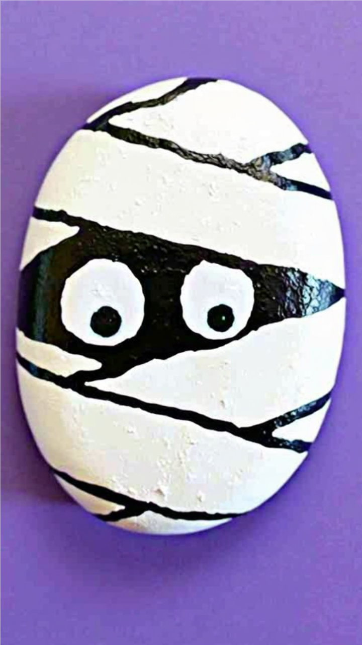 Halloween Painted Rocks