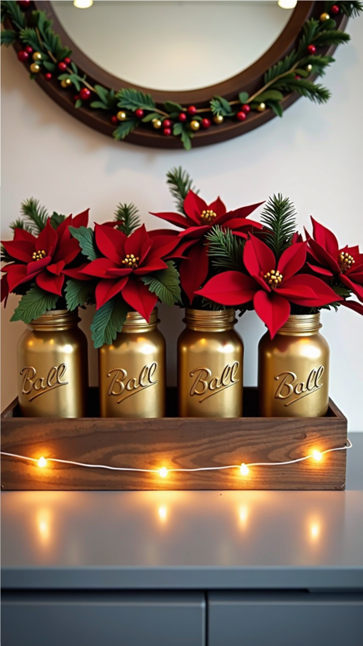 DIY Christmas Table Decorations 