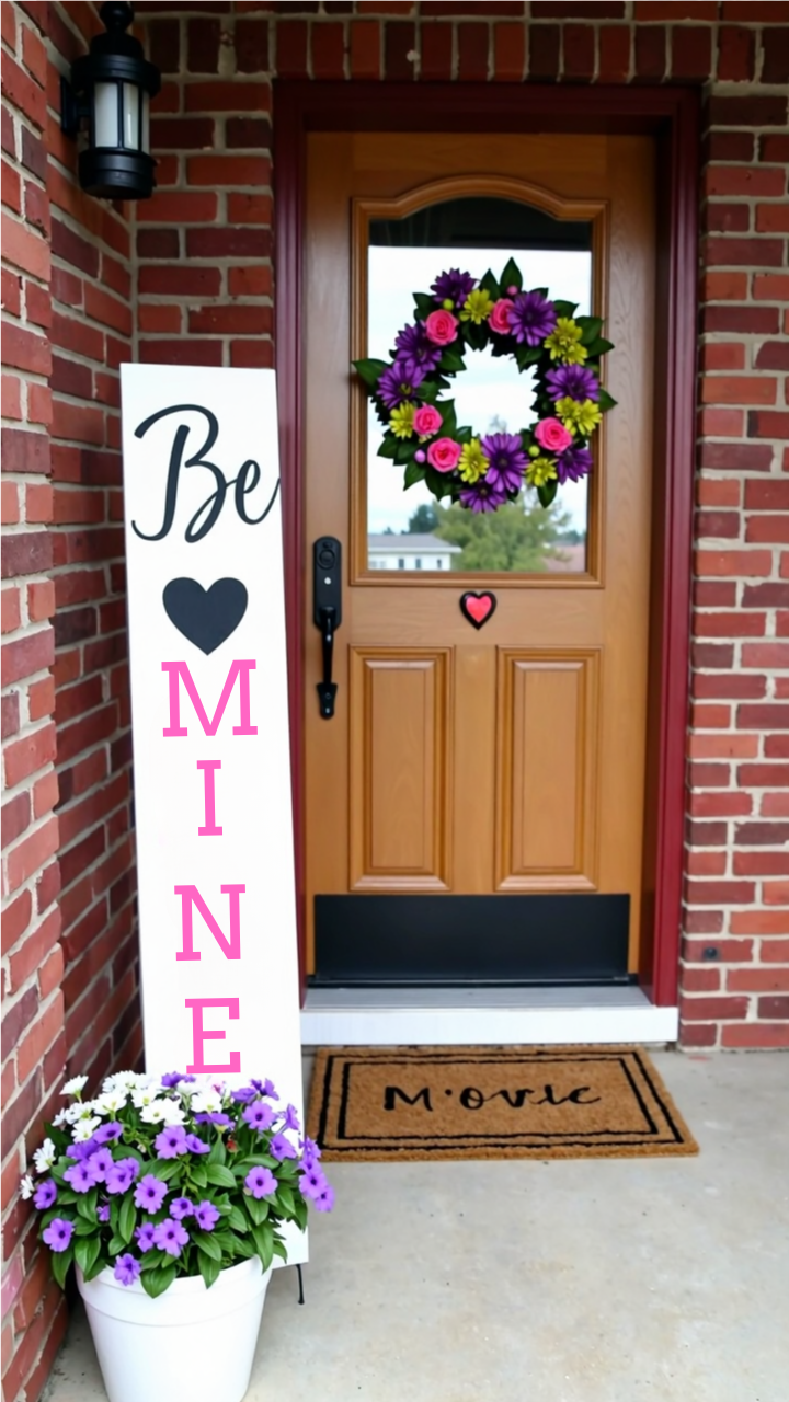 Valentines Porch Sign