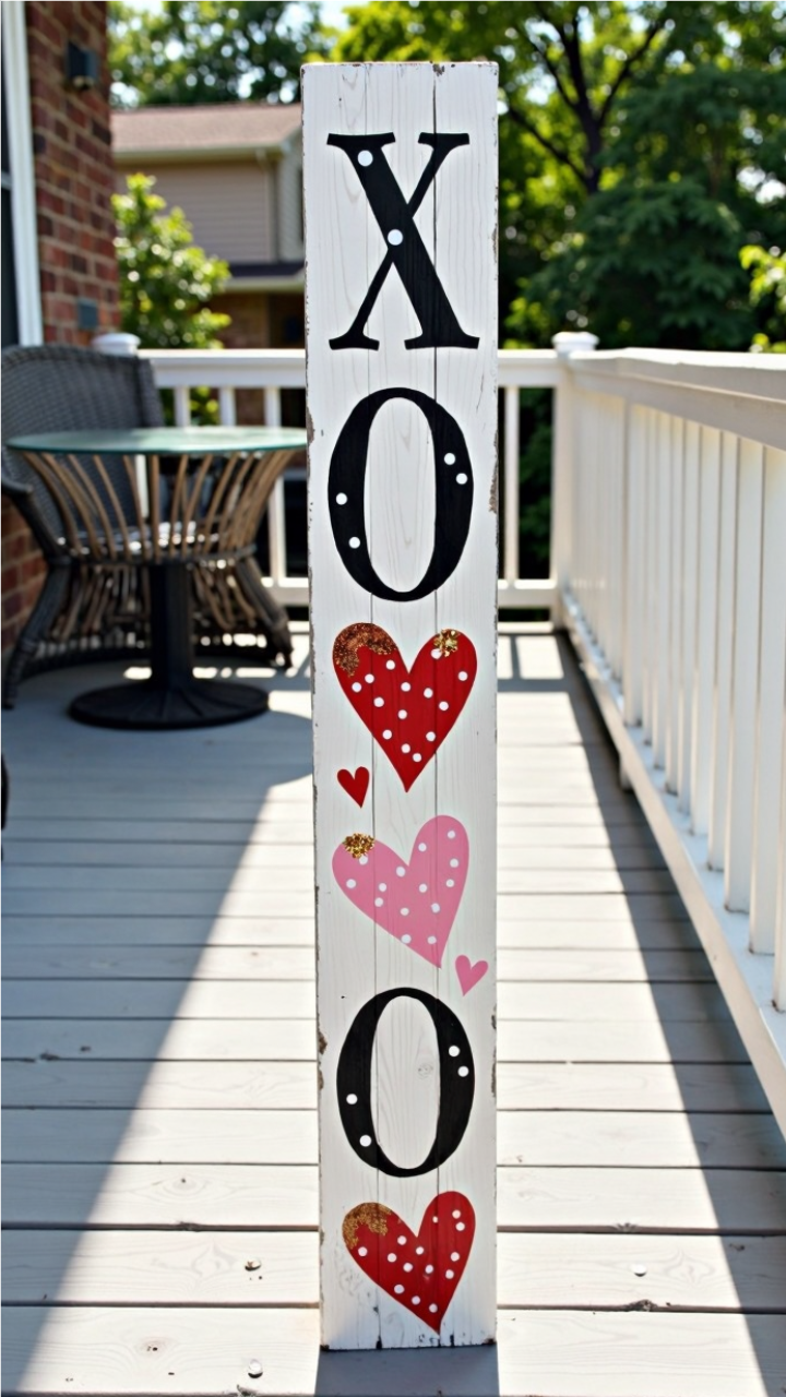 Valentines Porch Sign