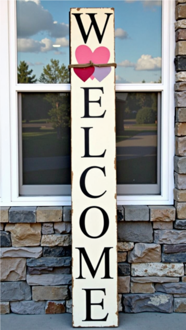 Valentines Porch Sign