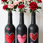 Valentines Wine Bottle Crafts