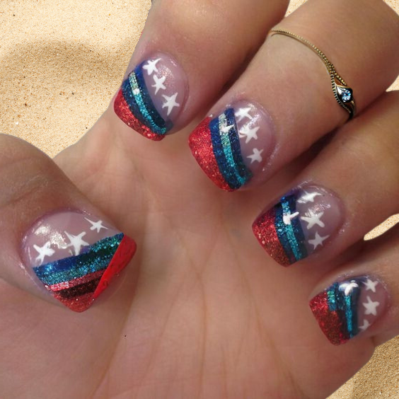 Fourth of July Nail Art Ideas