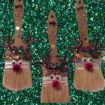 DIY Paint Brush Ornaments
